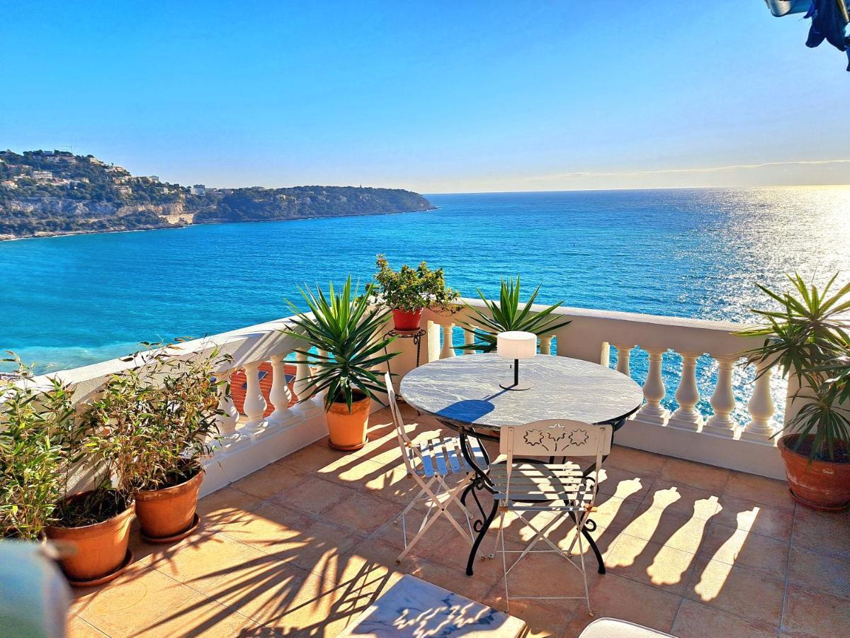 Sea View Studio Terrasse Cap Martin/Monaco Roquebrune-Cap-Martin Bagian luar foto